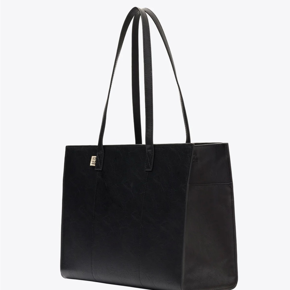 Elegant Black Tote Bag